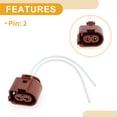 thumbnail image 4 of Conector del arnés de cableado del resistor del ventilador Unique Bargains No.3B0973752A para Audi A6 2018 2 Pines Cable del motor del ventilador 1 Pc, 4 of 7