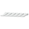 thumbnail image 3 of Fruit Of The Loom Men's 6 Pack Cushion No Show Socks, White, Shoe: 6-12, 3 of 4