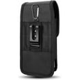 thumbnail image 2 of SPY CASE for T Mobile Revvl 6x Pro 5G Case Cell Phone Pouch Nylon Holster Case with Belt Clip Cover with Metal Clip - Black, 2 of 8