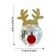 thumbnail image 3 of Espejo de fiesta de Navidad con cuerno, decoración para árbol de Navidad, colgante, 3 of 3