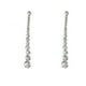 thumbnail image 1 of Pendientes largos de plata con línea de cristal para mujer, aretes colgantes con cadena llamativos de diamantes de imitación elegantes, joyería para fiesta y boda para niñas, 1 of 5