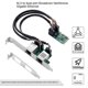 thumbnail image 5 of M.2 to Dual Port 2.5G Gigabit Network Card 2 RJ45 Ports 2500 Mbps 1000M B/M Key Slot, 2242 Size, 5 of 5