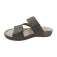 thumbnail image 2 of Sandalias de playa de cuña con punta abierta y huecos cómodos para vacaciones de ocio para mujer Wmkox8yii  ytu3289, 2 of 3