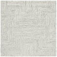 thumbnail image 6 of SAFAVIEH Micro-Loop Darden Geometric Area Rug, Light Grey/Ivory, 10' x 14', 6 of 9