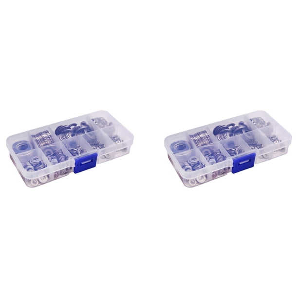 Juego de Arandelas Planas de Acero Inoxidable 1160 Piezas, 9 - M2 M2.5 M3 M5 M6 M8 M10 M12