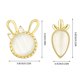 thumbnail image 4 of Pendientes de conejo Pendientes de aleación Pendientes para mujer Pendientes ligeros, 4 of 5