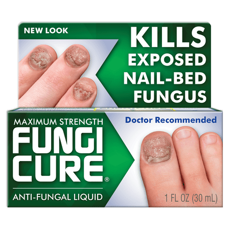 Fungicure Maximum Strength Anti-Fungal Liquid, 1 Fl. (Best Antifungal For Toenails)