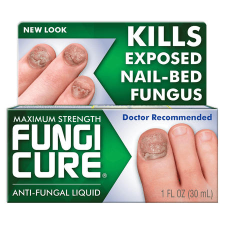 Fungicure Maximum Strength Anti-Fungal Liquid, 1 Fl. (Best Antifungal Medicine For Toenails)