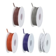Uxcell 16AWG Wire 16 Gauge Electrical Wire, 25m(82ft Total) PVC 1007 Stranded Wire Hookup Wire Tinned Copper Wire