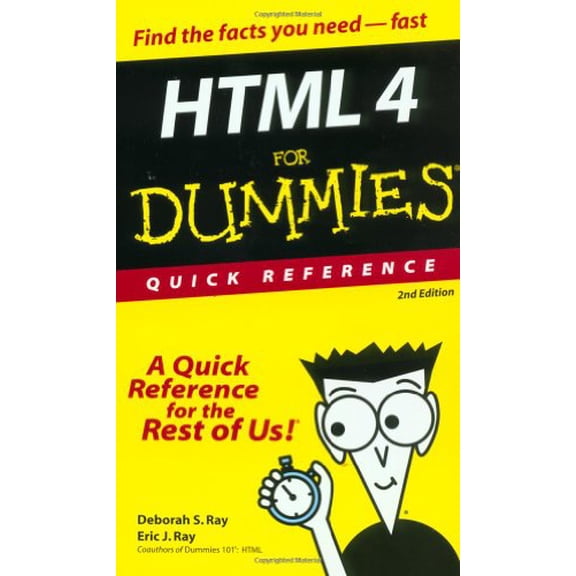 Pre-Owned HTML 4 - For Dummies Quick Reference - Ed. 2 - reference book