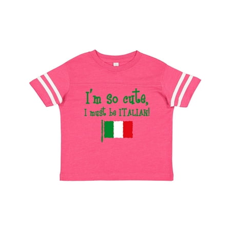 

Inktastic So Cute Italian Gift Toddler Boy or Toddler Girl T-Shirt