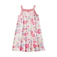 thumbnail image 7 of Juslio Dresses for Girls Round Neck Kids Flower Clothing Sleeveless Print Girls Dress, 7 of 7