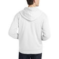 thumbnail image 4 of Mens Ultimate Heavyweight Zip Up Hoodie Jacket Fleece Essentials Outerwear, 4 of 6
