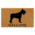 thumbnail image 2 of Calloway Mills Miniature Schnauzer Outdoor Doormat 17" x 29", 2 of 2