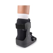 Ossur Formfit Walker Boot (Non-Air) - Medical Grade Immobilization for Strains, Sprains & Stable Fractures | Wide Bottom Promotes a Stable, Natural gait | Breathable Material (Low Top, Medium)