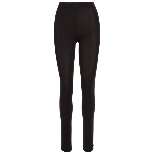 Trespass Womens Footless Tights Tooties - Fleece Lined, Thermal, Brushed Leggings, Knitted, 90% Polyester, 10% Elastane