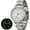White-All Stainless Steel, variant on Automatic Dive Watches for Men, Sport 200M Waterproof Analog Mechanical Watch with Date, Super Luminous, Fluororubber Strap, Sapphire Crystal, Fashion Men's Pro Diver Watch (White)