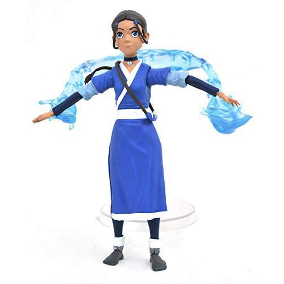 diamond select toys avatar the last airbender: katara deluxe action figure, multicolor