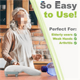 thumbnail image 4 of Electric Bottle Opener for Seniors - Automatic Solution for Easy Opening of Water Bottles. Ideal for Weak Hands or Those with Arthritis. Perfect for Soda, Milk, Juice. Battery Powered., 4 of 10