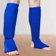 thumbnail image 5 of Youkk Garde-Tibia Durable pour Fournitures MMA Performance Améliorée Bleu m 1Ensemble, 5 of 5