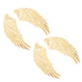 thumbnail image 6 of AURARMLET 2Pairs Iron-on Style Applique Golden Sequin Wings for Personal, 6 of 8