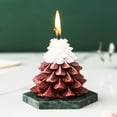thumbnail image 4 of Dserhfy Candle Special Fragrance Easy to Use Wax Christmas Tree Shape Candle Home Decor, 4 of 8