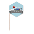 thumbnail image 1 of Japan Mount Red Sun Rail Train Temple Toothpick Flags Cupcake Picks Party Celebration, 1 of 3