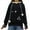 Black, variant on Plus Size Hoodies for Women Casual Pet Dog Cat Holder Carrier Coat Pouch Large Pocket Hoodie Tops