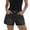 Black, variant on High Waisted Denim Shorts for Women, Classic Button Fly Relaxed Fit Shorts, Vintage Washed Casual Shorts with Pockets, Your Go-To Versatile Staple for Summer