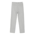 thumbnail image 3 of Migroa Mens Dress Pants Formal Slim Fit Tuxedo Expandable Waist Flat Front Slacks Pant for Men Groomsmen Business Work Regular Fit White 6Xl, 3 of 4