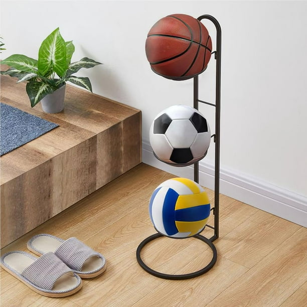 2 supports de balle, présentoirs de support pour ballon de Basketball,  Football, volley-Ball, support mural