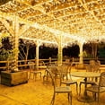 thumbnail image 2 of Solar Power Copper Wire Decorative String Lights Holiday Christmas Light Total Length 21.9 Meters with Eight Functions, 2 of 10