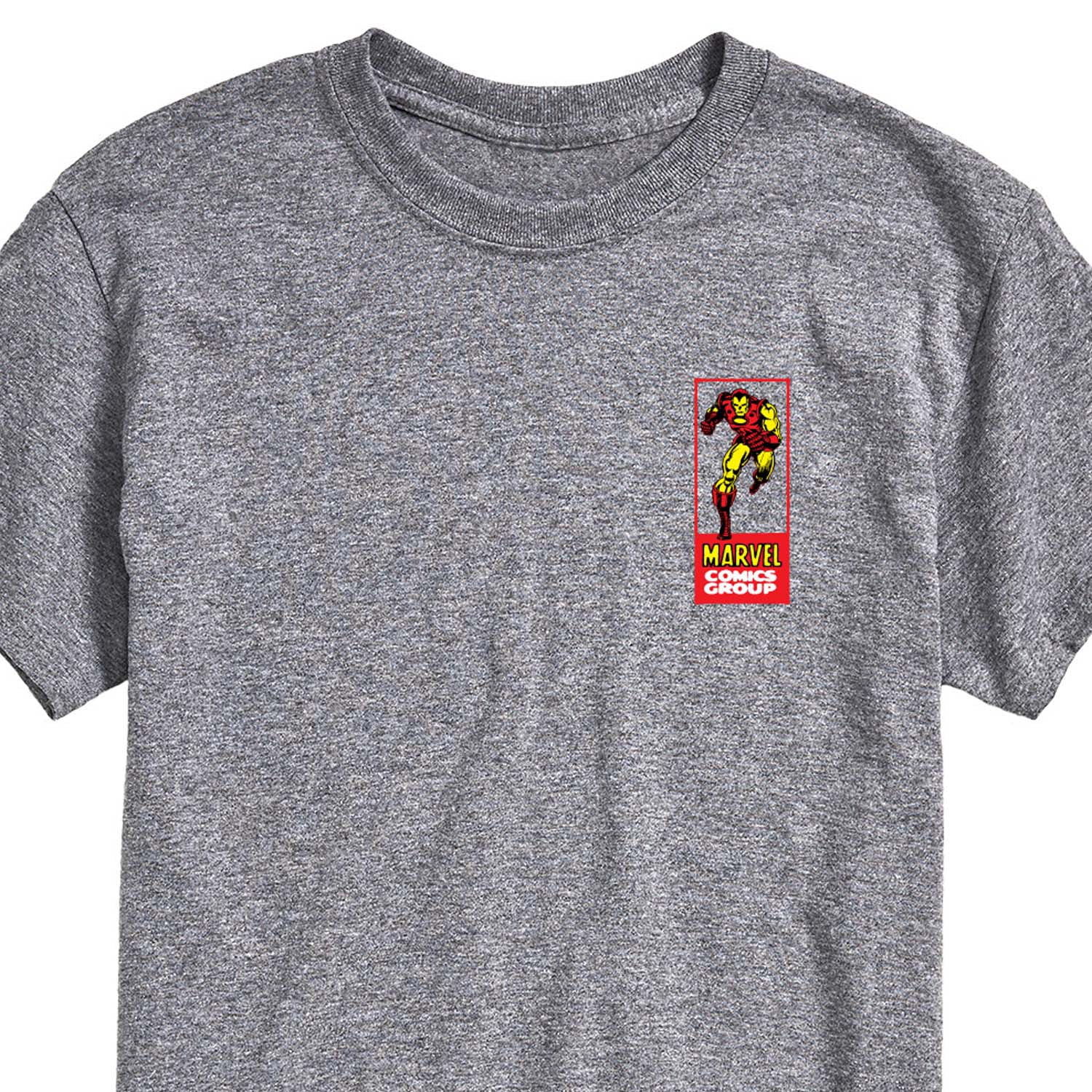 Marvel Iron Man - Comic Book Panels - Men's Short Sleeve Graphic T-Shirt