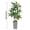 Dark Gray #u28, variant on Uxgjfwu Artificial Dracaena Plant, Tall Faux Greenery with Variegated Leaves in Grey Pot, Lifelike Indoor Floor Plant, for Living Room Office Home Corner Decor