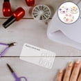 thumbnail image 4 of Luxshiny 2Ud Tablero Acrílico Para Mezclar Esmaltes Y Practicar De En Salón, 4 of 8