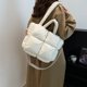 thumbnail image 3 of Satchel Purse Axila para Hombro Mujeres Acolchadas Correa Ajustable Bolso Hinchado, 3 of 9
