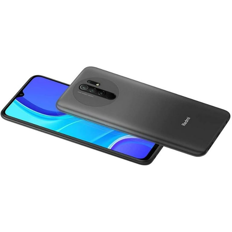 Xiaomi Redmi 9 (64GB) LTE Factory Unlocked Smartphone 4GB RAM 6.53