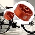thumbnail image 4 of Extractor de pedalier 5 en 1, llave BB, instalación sencilla, aleación de aluminio, para bicicleta Naranja, 4 of 6