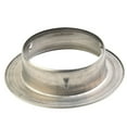 70/80/100mm Stainless Steel Round Pipe Flange Seat Tube Air Ventilation Hose Cover Rosette Plate