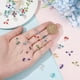 thumbnail image 3 of 48 piezas de dijes de piedras de nacimiento en 12 colores, colgantes de vidrio con gemas, conectores para hacer collares, pulseras y aretes., 3 of 5