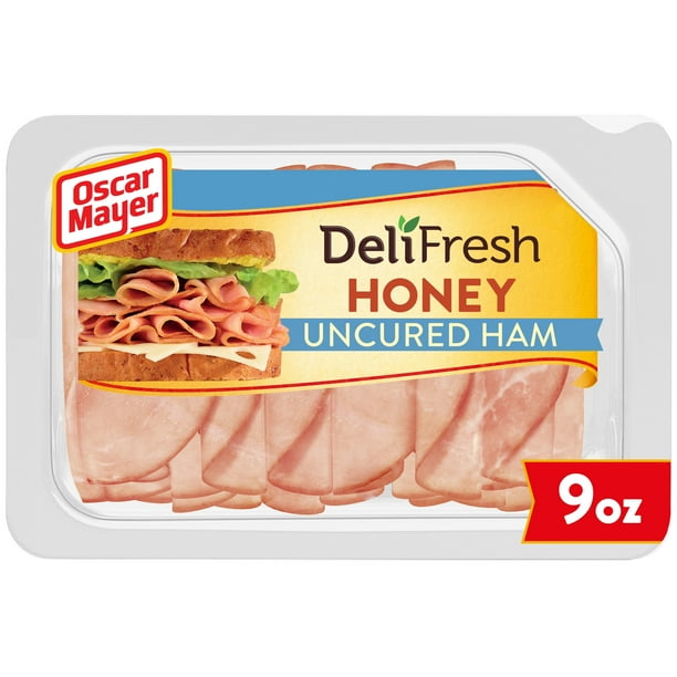 Oscar Mayer Deli Fresh Honey Uncured Ham Lunch Meat, 9 oz. Walmart