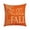 A002- Style B, variant on Pillow Cover, Halloween Pillow Cover, Fall Pillow Cover, Farmhouse Fall Decor, 18X18 Inch 1-Piece Black Buffalo Check Orange Maple Leaf Throw Pillow Case, Seasonal Home Accent for