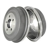 Rear Brake Drum Set - Compatible with 2005 - 2006 Chevy Equinox