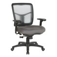 thumbnail image 1 of Scranton & Co Gray Mesh Back Chair with Pneumatic Height Adjustment, 1 of 9