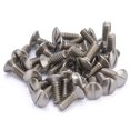 thumbnail image 1 of 3/8" Long 6-32 Thread, Oval Head Milled Slot Replacement Wall Plate Screws, 30 P, 1 of 4