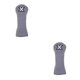 thumbnail image 4 of Sonducket Cubiertas para cabezales de golf Suministros deportivos Equipo deportivo exterior duradero Cubierta para cabezales delicados para Gris/Negro-Tipo X 2piezas, 4 of 6
