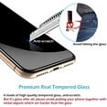 thumbnail image 6 of Ytaland Privacy Screen Protector for Nokia X100, [2 Pack] Anti Spy Anti Peep Bubble-Free Tempered Glass Film Cover for Nokia X100, 6 of 6