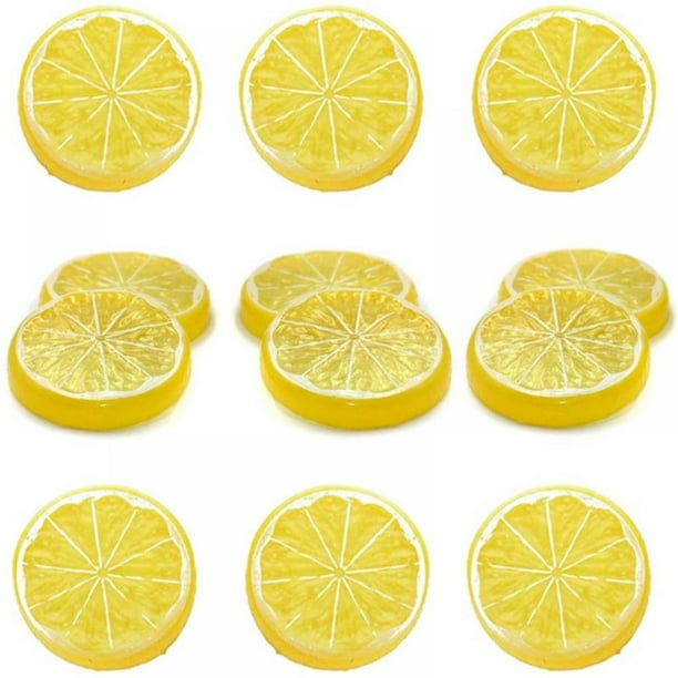 Fake Lemon Slices