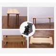thumbnail image 2 of 2Pcs Foldable Support Bracket, Self-Locking Hinges, Folding Furniture Flap Leg Hinge, Foldable Support Leg Fittings and Brace, for Table, Bed and Mechanism Furniture, 2 of 4