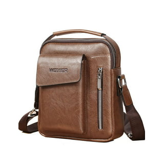 Sharo Genuine Leather Long Three-in-One Backpack/Brief/Messenger Bag ...